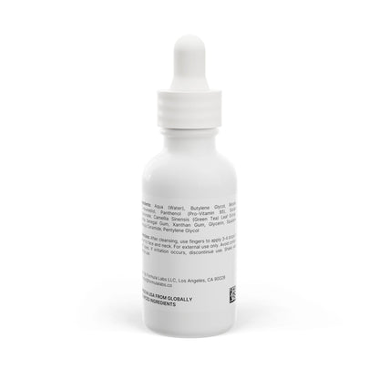 Ingredients to the SauceComplex Serum, 1oz 1oz White glass bottle + dropper