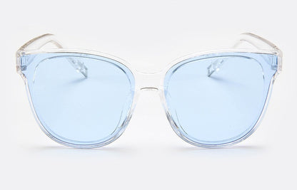 Sass's ocean Smelling sunglasses Transparent white blue