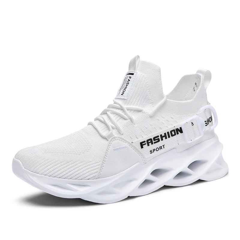 Advanced Basketball Shoes - High-Performance, Durable Construction, Sizes 36-47 WHITE