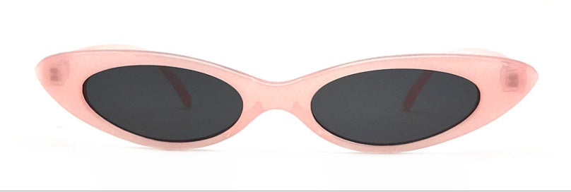 Personality retro wild sunglasses C8 Barbie Powder