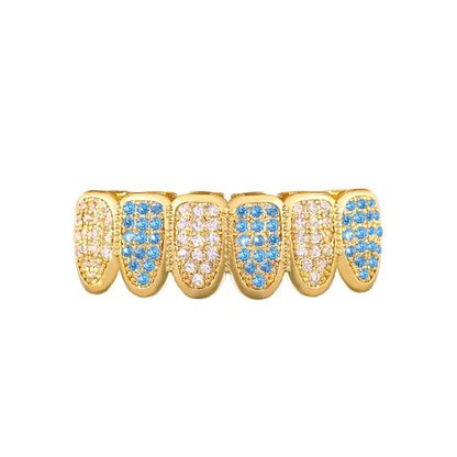 Crystal Zircon Teeth Grillz