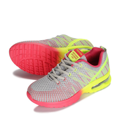 Sneakers for Ladies in 2023 Factory No Brand Mesh Breathable Comfortable Women Air Sneakers for Male Running Shoes