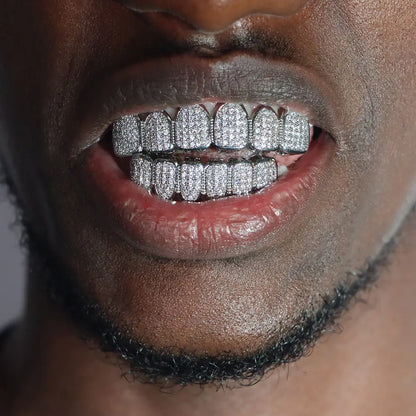 Crystal Zircon Teeth Grillz