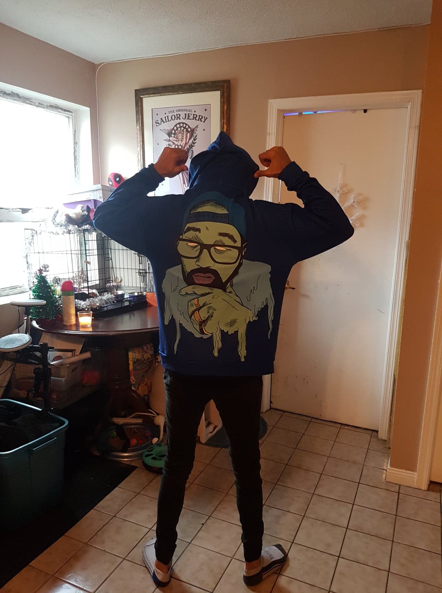 K-Blitz 'Zombie' Unisex Hoodie 3XL