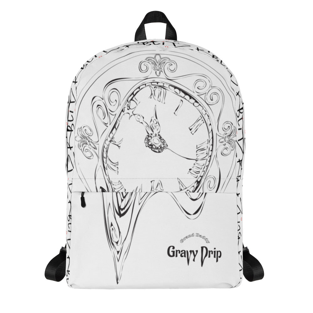 GDGD Backpack by Brand Daddy Gravy Drip | Stylish Hip-Hop Design for Everyday Use and Travel Default Title