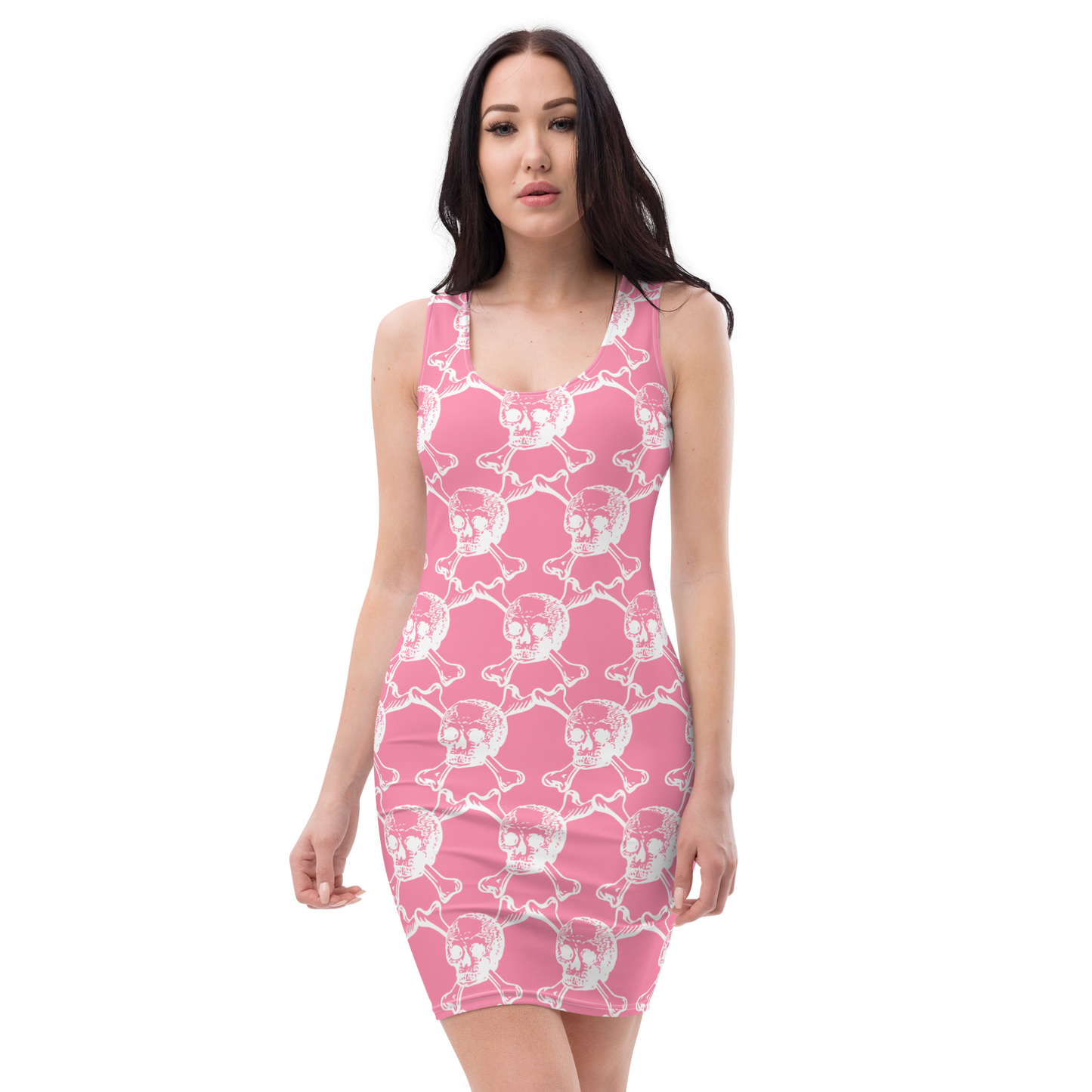 K-Blitz "Summer Skull" Dress (pink)