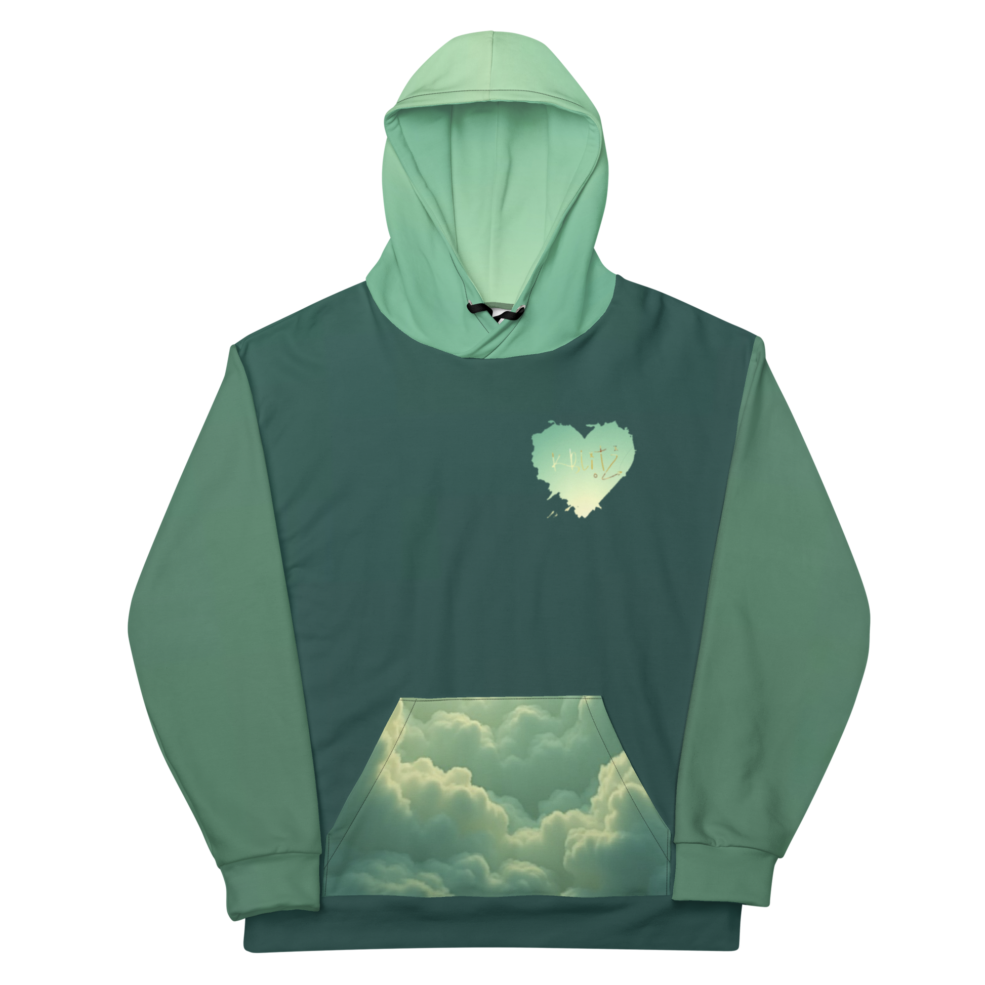 Sauce God - Ascension Hoodie ~ Forest Green 6XL