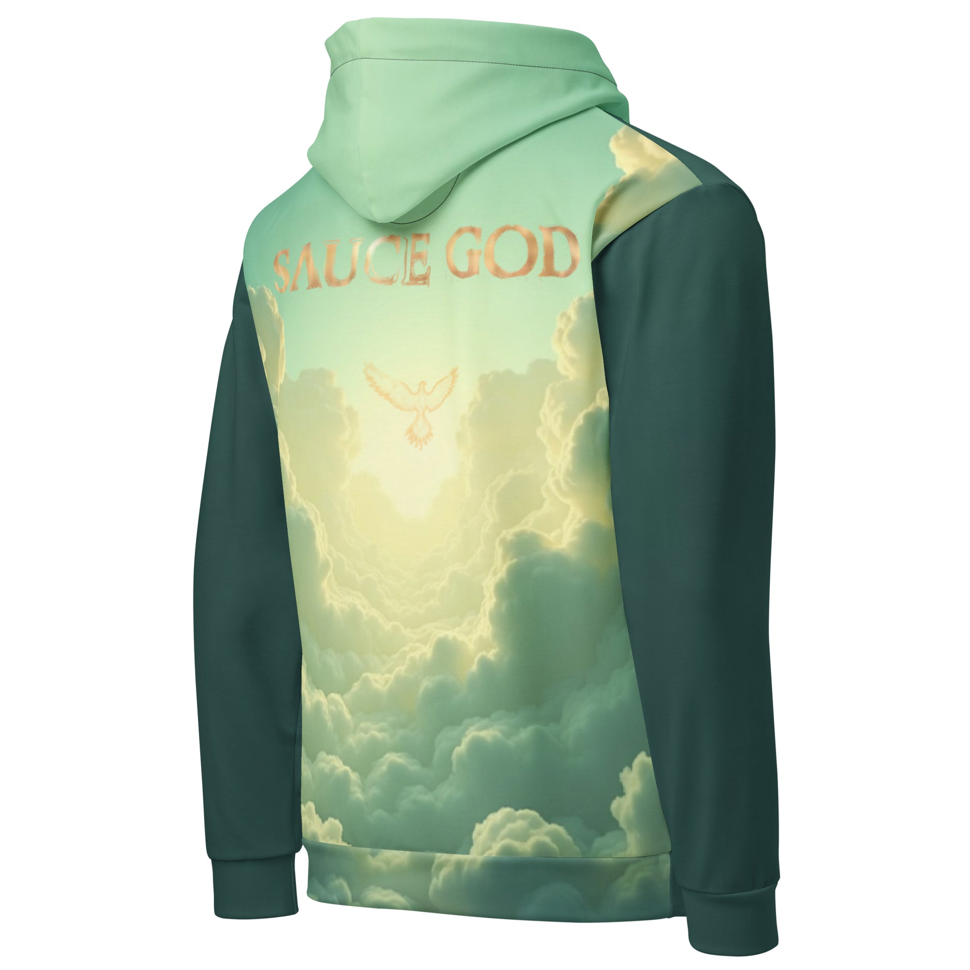 Sauce God - Ascension Hoodie ~ Forest Green 6XL