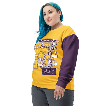 K-Blitz "Paroxysm" Unisex Sweatshirt 3XL