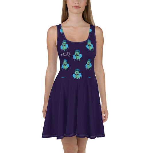 K-Blitz "Zombie" Skater Dress 3XL