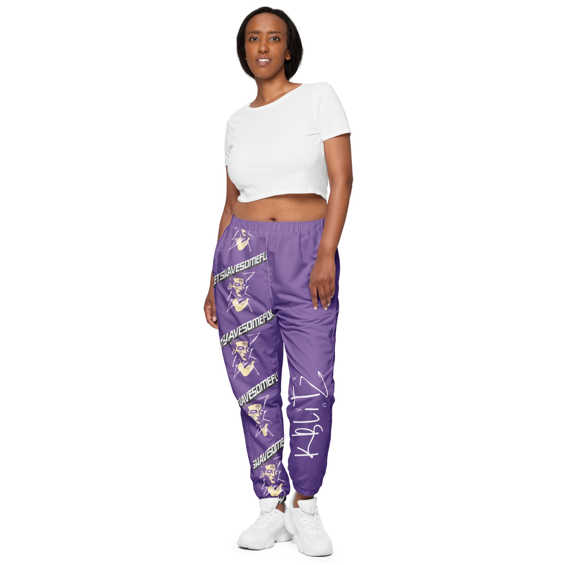 #LHSF Unisex track pants White