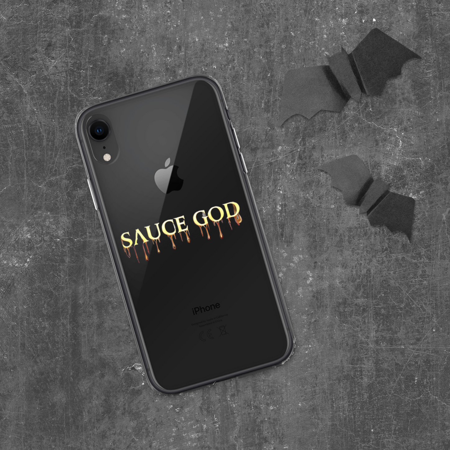 Saucey Clear iPhone® Case for iPhone XR