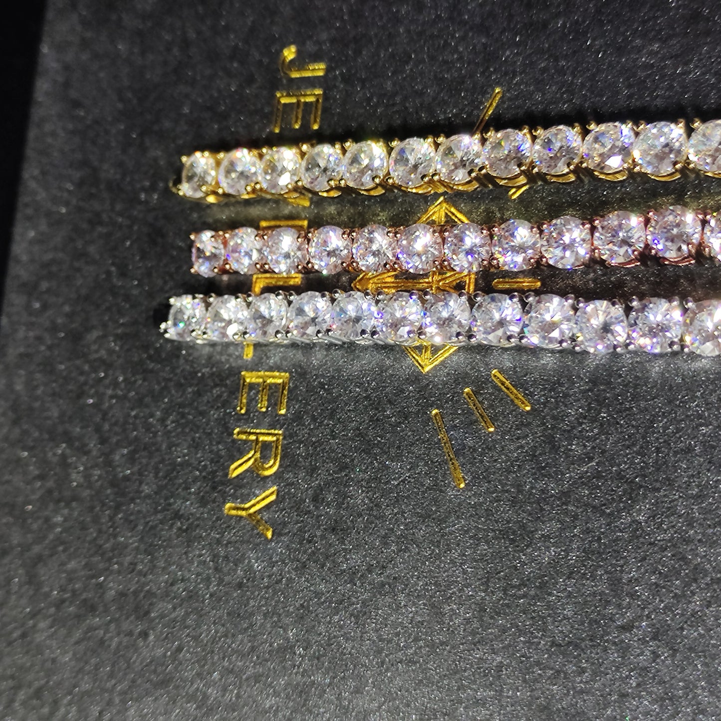 3mm, 4mm, 5mm Tennis Chain Jewelry with Sparkling Cubic Zirconia for Hip Hop Style