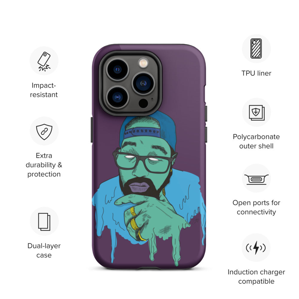 K-Blitz "Zombie" Tough iPhone case Glossy iPhone 14 Pro