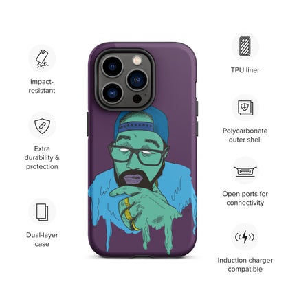 K-Blitz "Zombie" Tough iPhone case Glossy iPhone 14 Pro