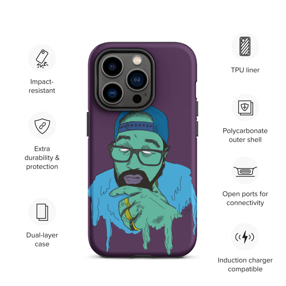 K-Blitz "Zombie" Tough iPhone case Matte iPhone 14 Pro